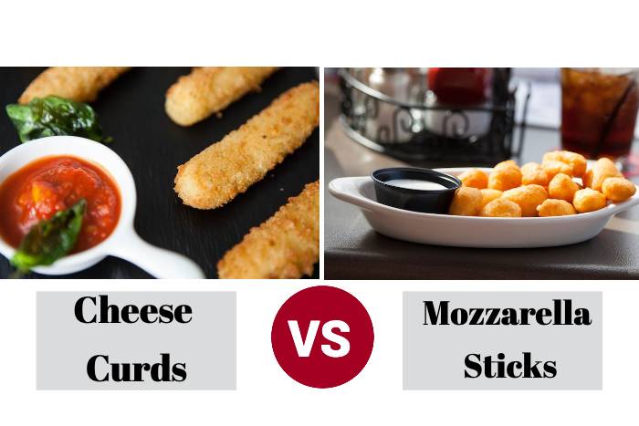 Cheese Curds vs. Mozzarella Sticks